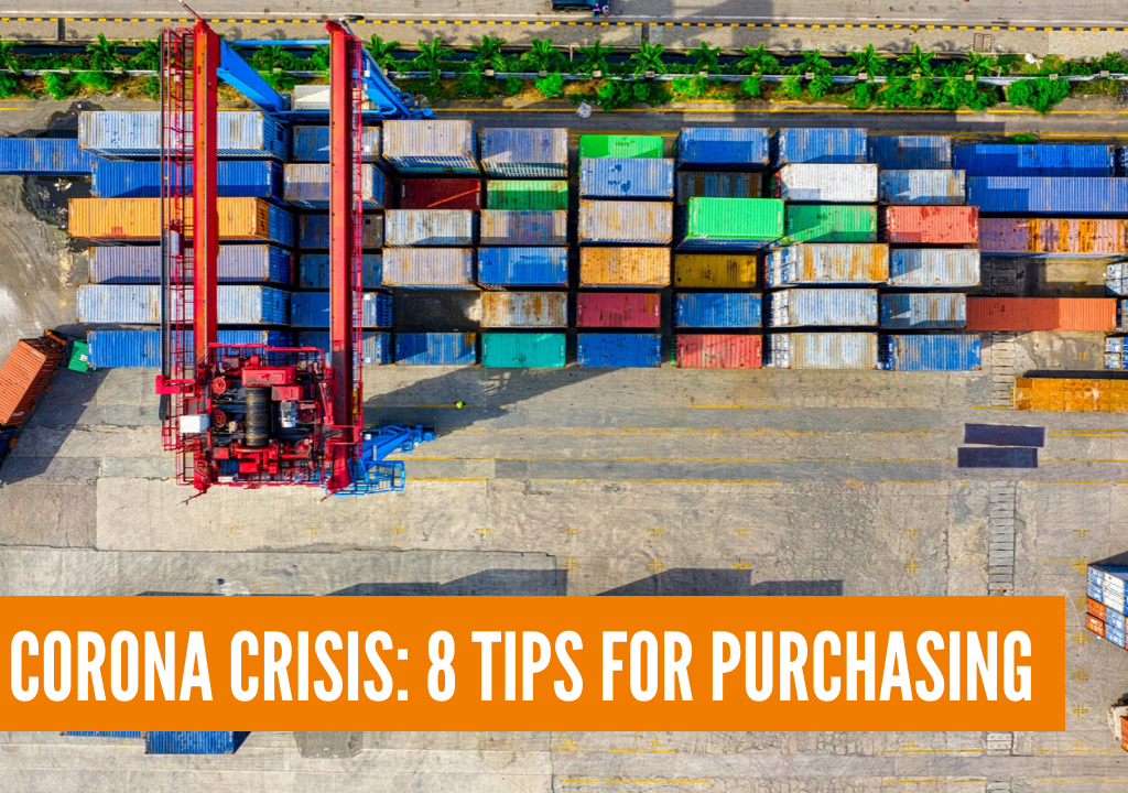 Corona-Crisis: 8 tips for purchasing