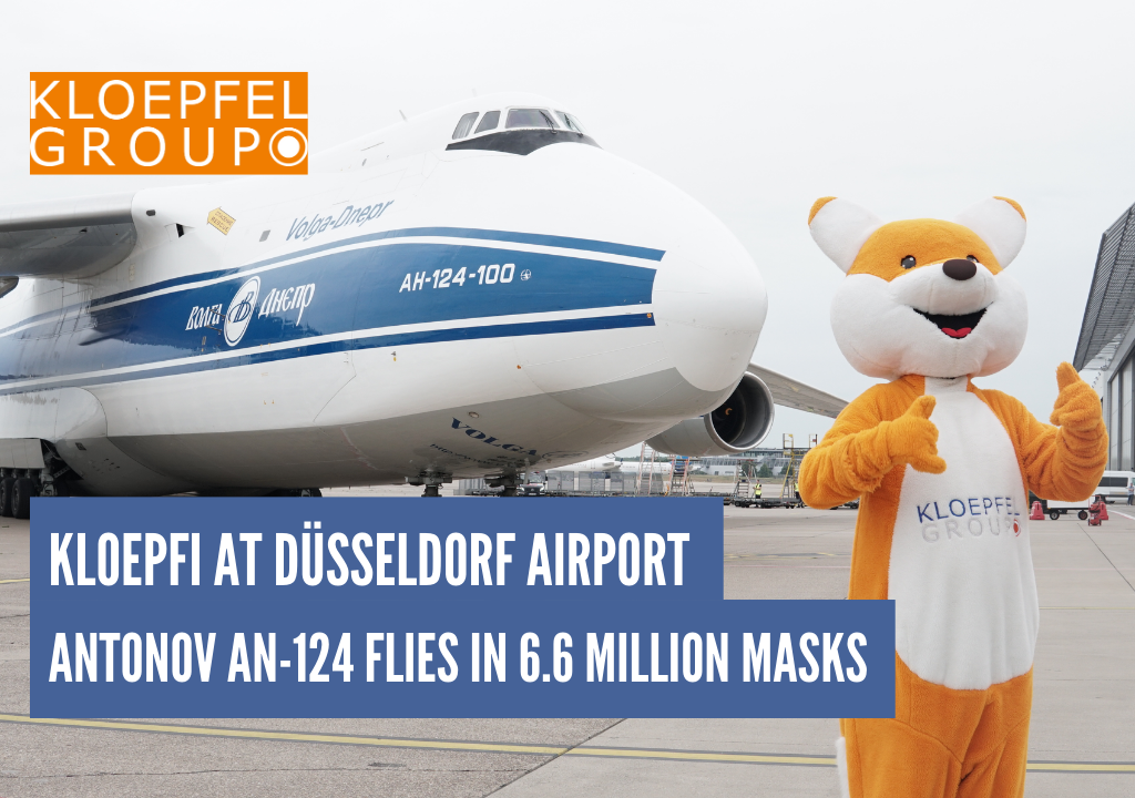 Kloepfi receives 6.6 million face masks
