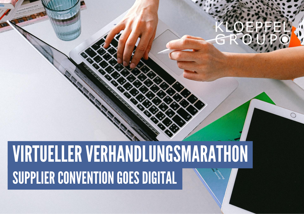 Virtueller Verhandlungsmarathon: Supplier Convention goes digital