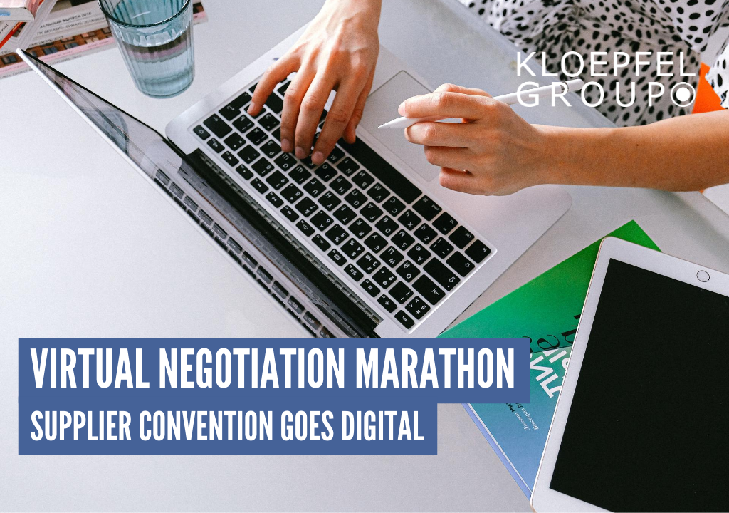 Virtual negotiation marathon: Supplier Convention goes digital