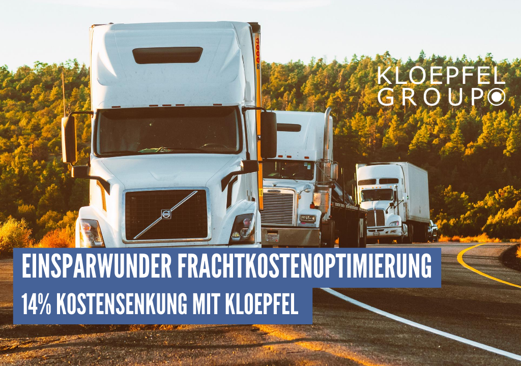 Einsparwunder Frachtkostenoptimierung