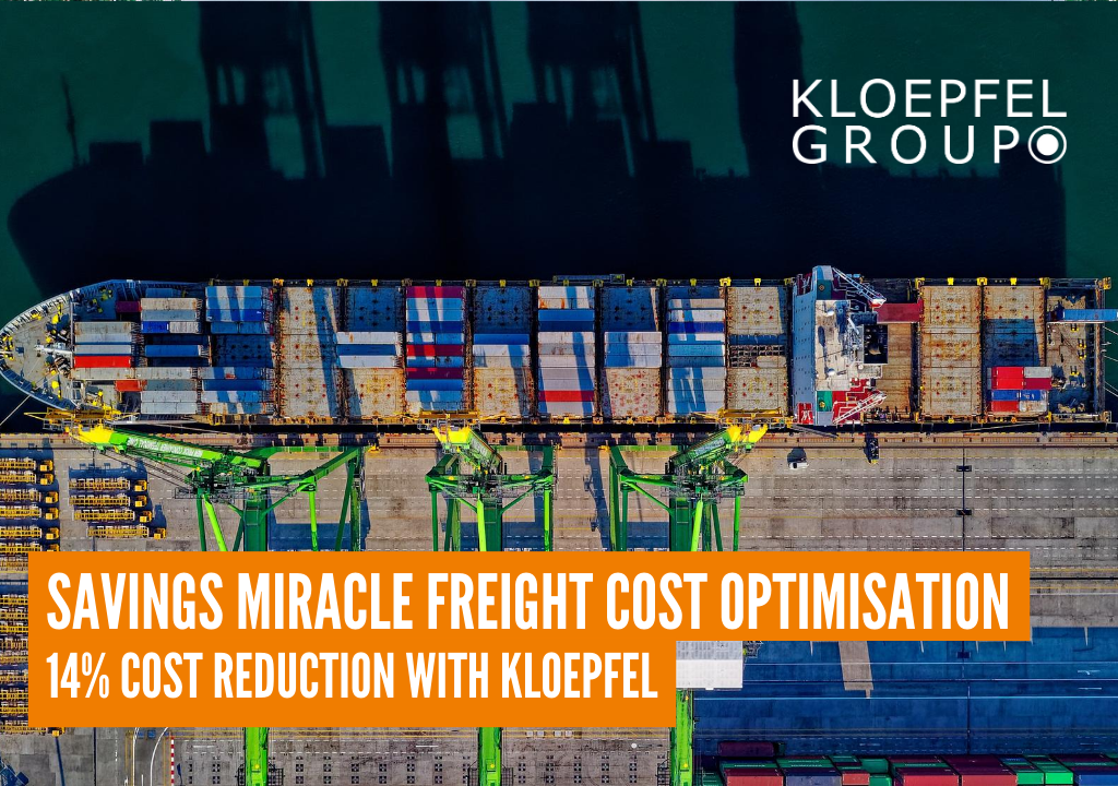 Savings miracle freight cost optimisation