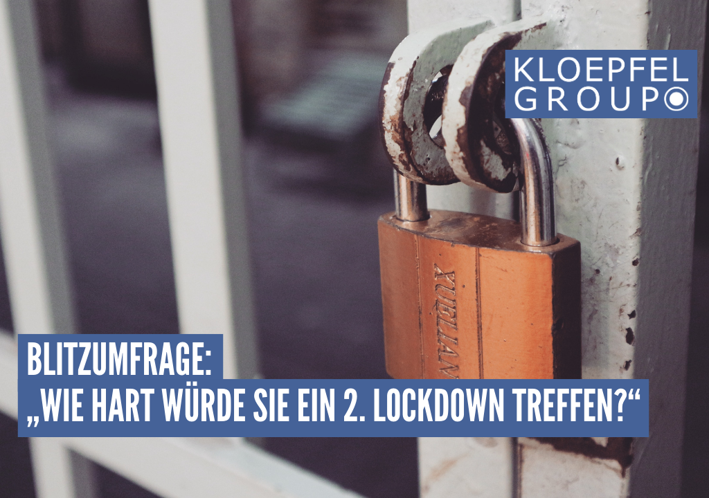 Ergebnisse der Blitzumfrage „Wie hart würde Sie ein 2. Lockdown treffen?“