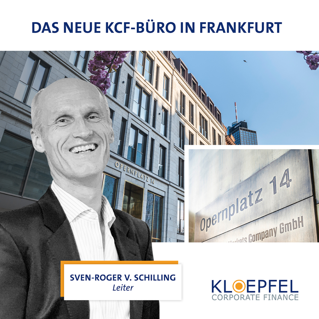 Kloepfel Corporate Finance opens Frankfurt office