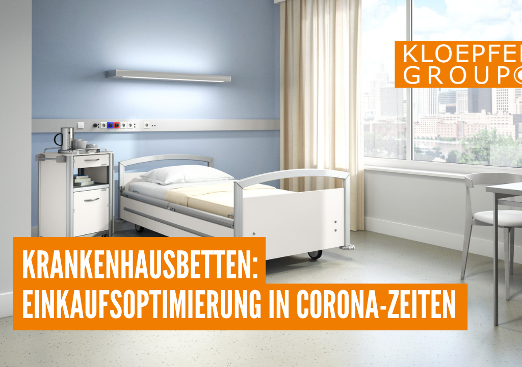 Krankenhausbetten: Einkaufsoptimierung in Corona-Zeiten