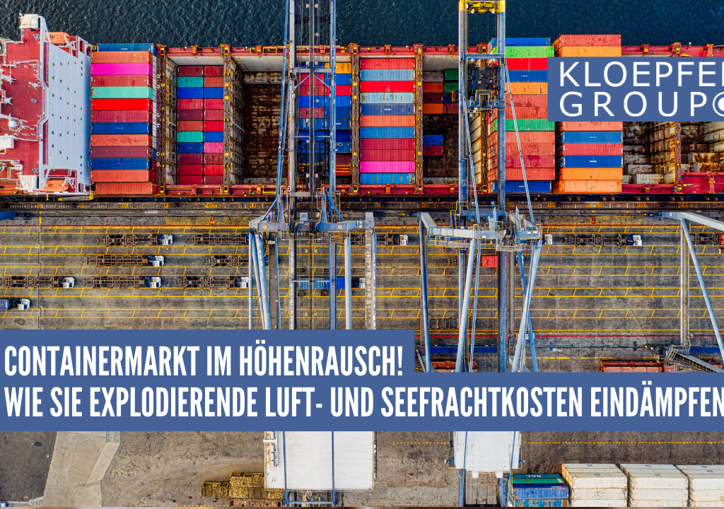 Containermarkt im Höhenrausch!