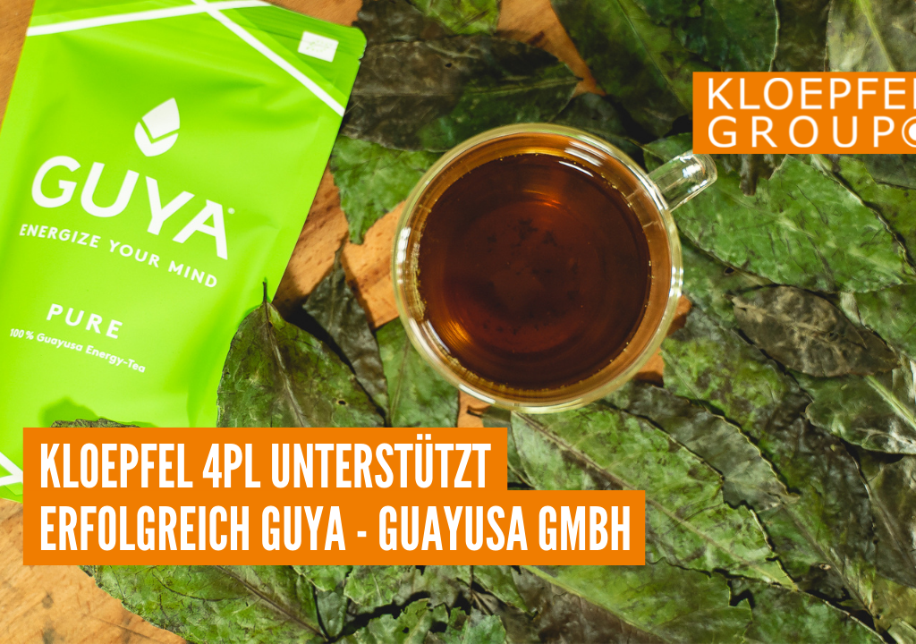 Kloepfel 4PL unterstützt erfolgreich GUYA – Guayusa GmbH