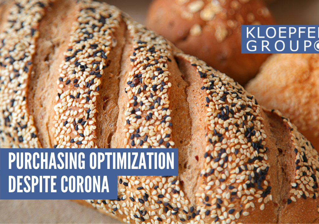Purchasing optimization despite Corona