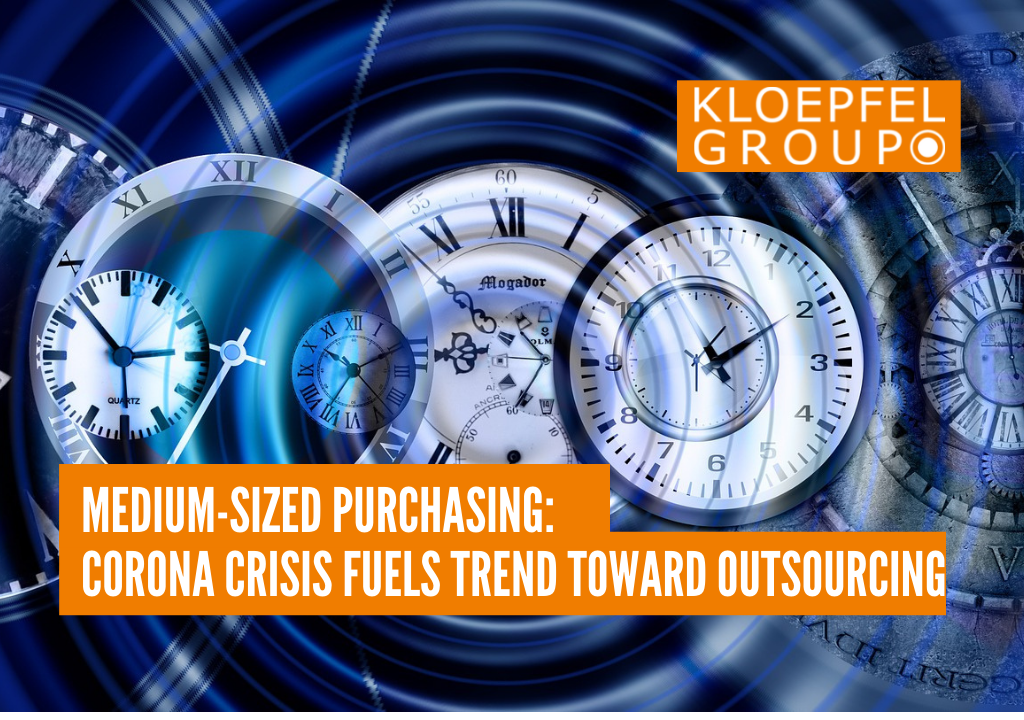 Medium-sized purchasing: Corona crisis fuels trend toward outsourcing
