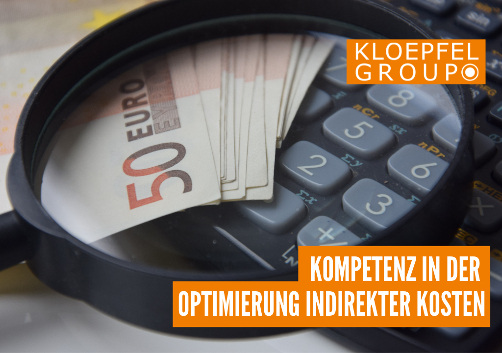 Kompetenz in der Optimierung indirekter Kosten