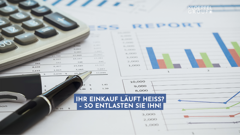 Ihr Einkauf läuft heiß? – So entlasten Sie ihn!
