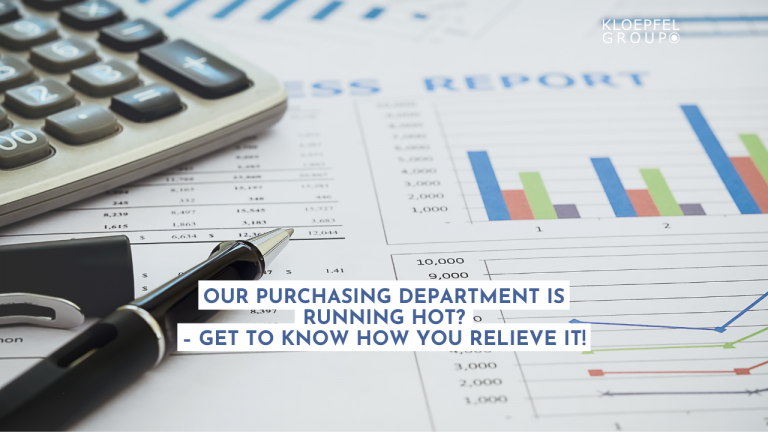 Your purchasing department is running hot? – Get to know how you relieve it!