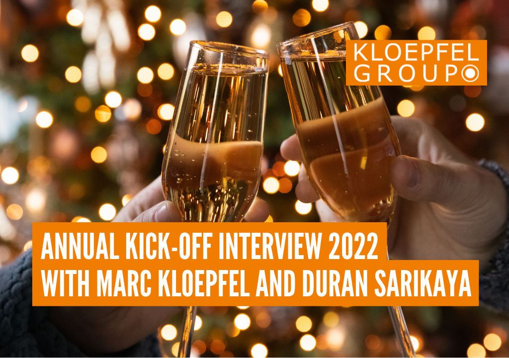 Annual kick-off interview 2022 with Marc Kloepfel and Duran Sarikaya