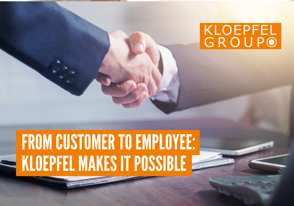 From customer to employee: Kloepfel makes it possible