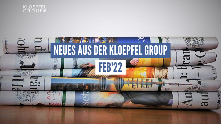 Neues aus der Kloepfel Group im Februar