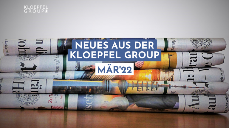 Neues aus der Kloepfel Group im März