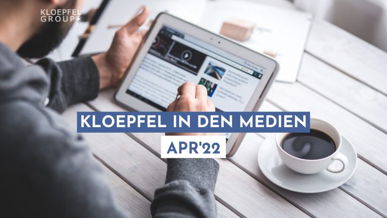 Kloepfel in den Medien – April 2022