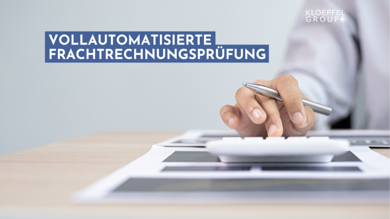 Vollautomatisierte Frachtrechnungsprüfung