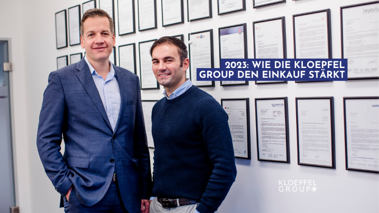 2023: Wie die Kloepfel Group den Einkauf stärkt