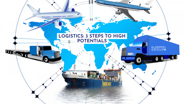 Logistics: 3 steps to high potentials