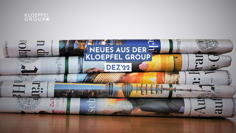 Neues aus der Kloepfel Group im Dezember