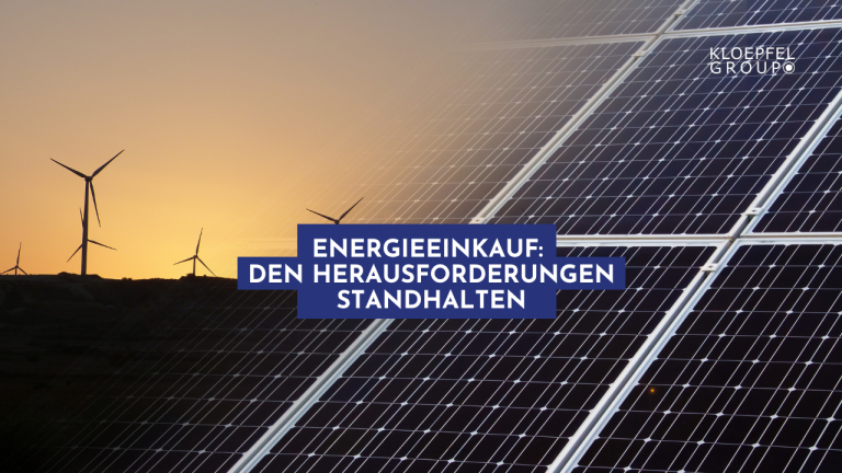 Energieeinkauf: Den Herausforderungen standhalten