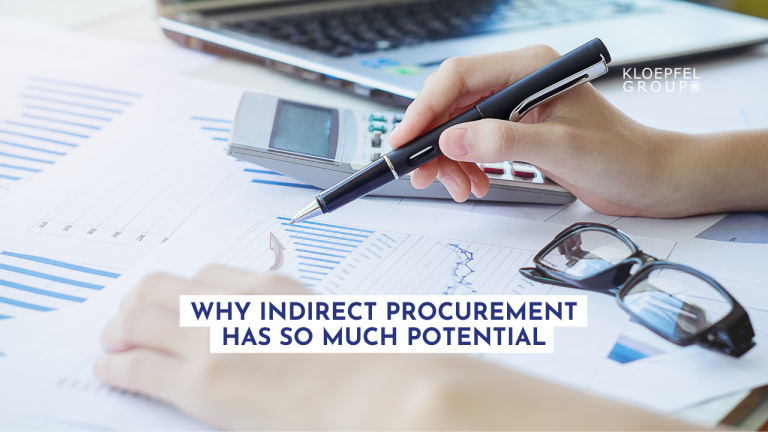 Why indirect procurement has so much potential