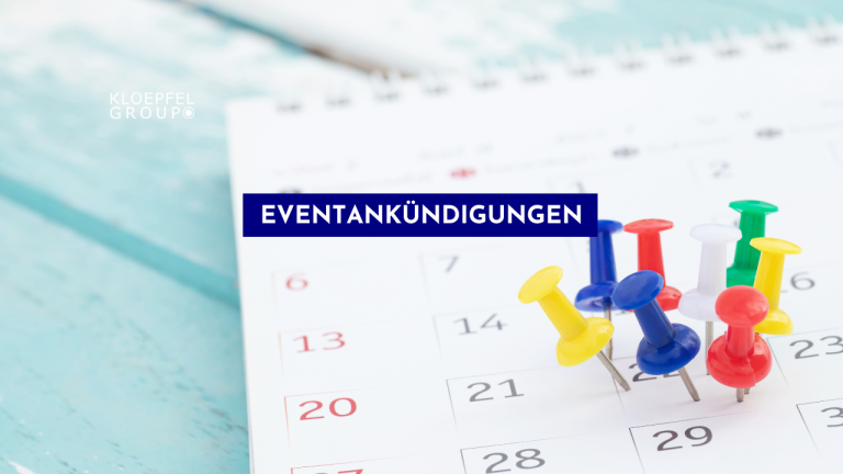 Eventankündigungen