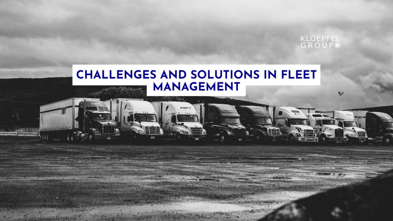Challenges and solutions in fleet management