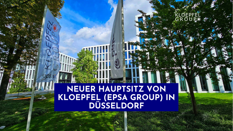 Neuer Hauptsitz von Kloepfel (EPSA Group) in Düsseldorf