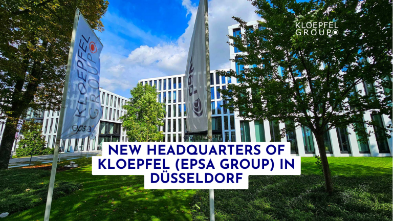 New headquarter of Kloepfel (EPSA Group) in Düsseldorf