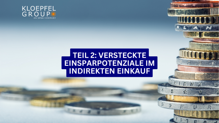 Teil 2: Versteckte Einsparpotenziale im indirekten Einkauf