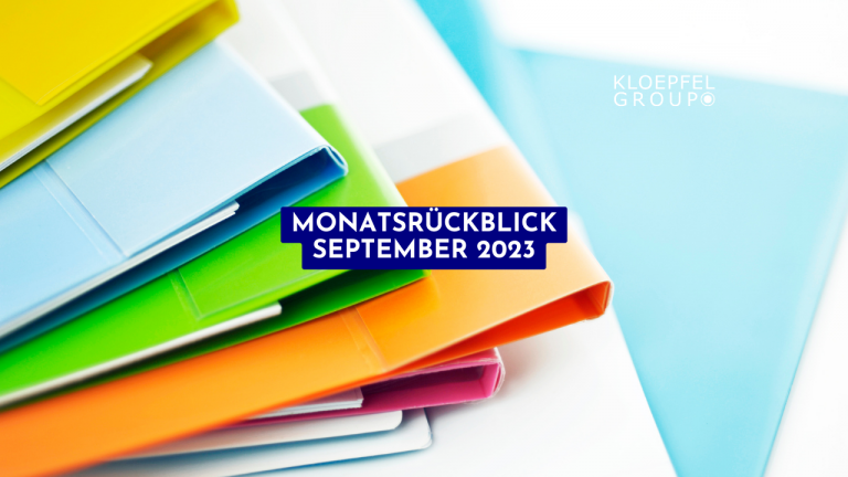 Monatsrückblick September 2023