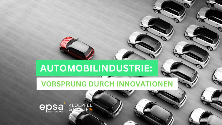 Automobilindustrie: Vorsprung durch Innovationen