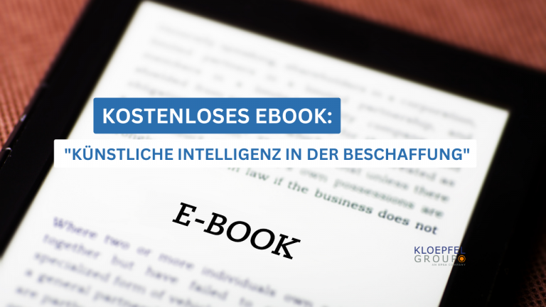 Kostenloses eBook: Künstliche Intelligenz in der Beschaffung