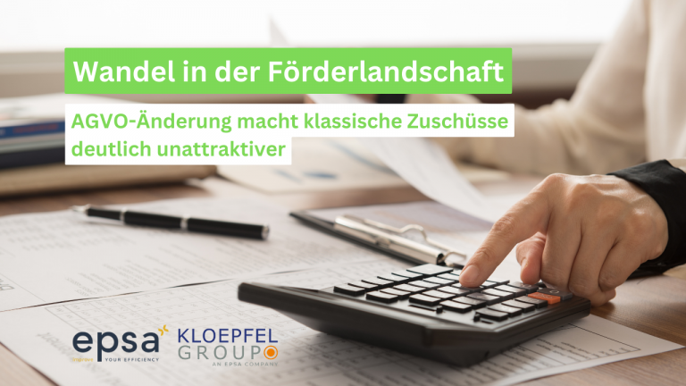 Wandel in der Förderlandschaft