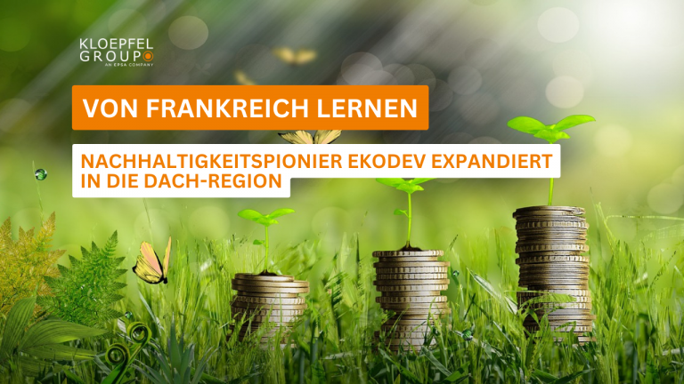 Von Frankreich lernen: Nachhaltigkeitspionier Ekodev expandiert in die DACH-Region