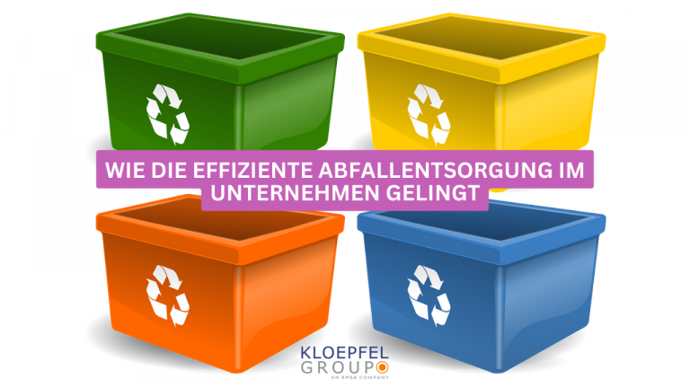 Wie die effiziente Abfallentsorgung im Unternehmen gelingt