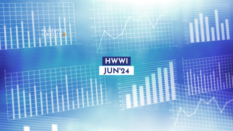 HWWI commodity price index shows a rising trend again