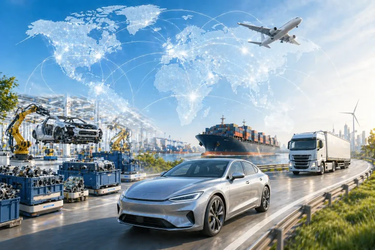 Automobilzulieferer Lieferketten