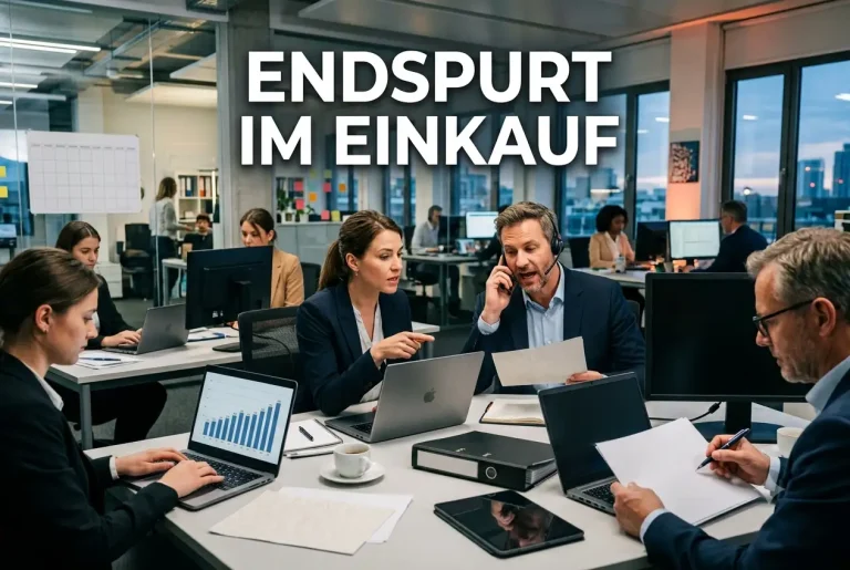 Endspurt im Einkauf